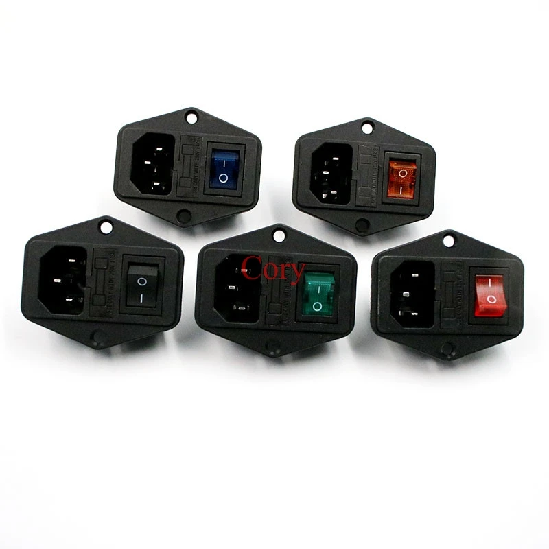...Red/Yellow/Blue/Green Connector Plug 10A 250V CZYC|Switches| - AliExpres...