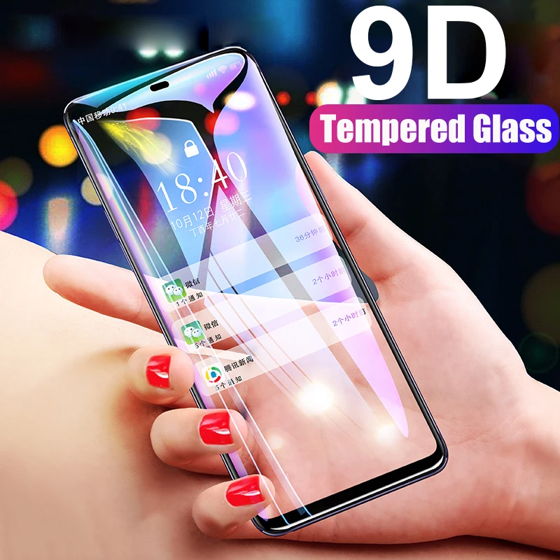 9D закаленное стекло для xiaomi redmi note 5 pro plus 5a 6 6a xiami xiomi Pocophone F1 A2 Mi 8 Lite mix 2 s2