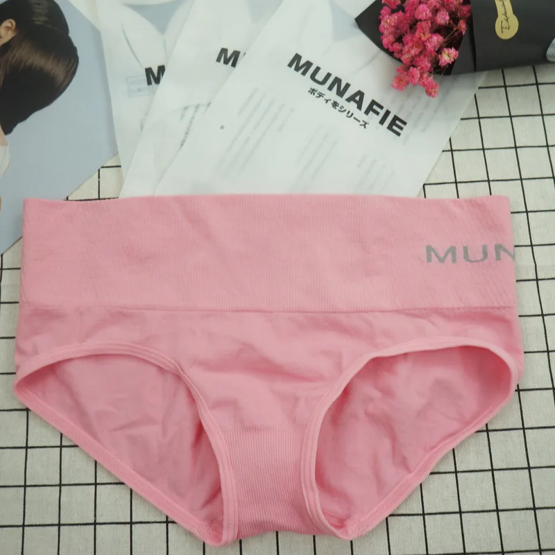 Женские трусы Janpan Munafie нижнее белье со средней талией для похудения|panties beautiful|women