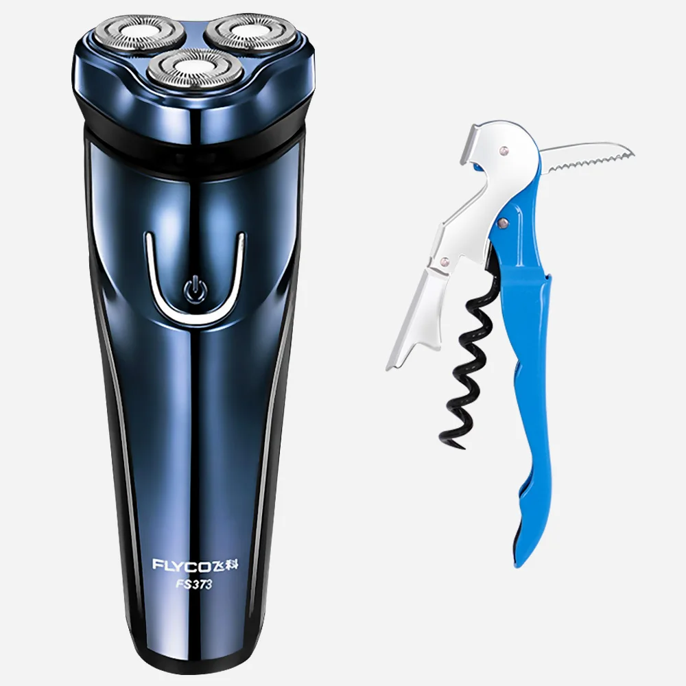 

Flyco Men's Electric Shaver Trymer Do Nosa Maquinilla De Afeitar Electrica Male Shaver Aparador De Ba FS373 - E Sea Horse Knife