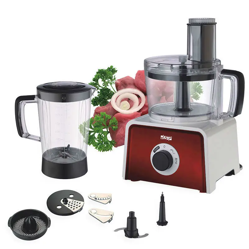 

DSP 7 In 1 One Set Juicer Maker Multifunction Mixer Food Processor Meat Grinding Machine Fruit Blender 1.5L 400W