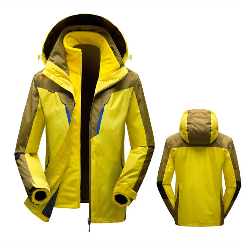 Женская зимняя Лыжная куртка 3 в 1 с защитой от ветра|brand ski jacket|jacket brandwaterproof windproof |