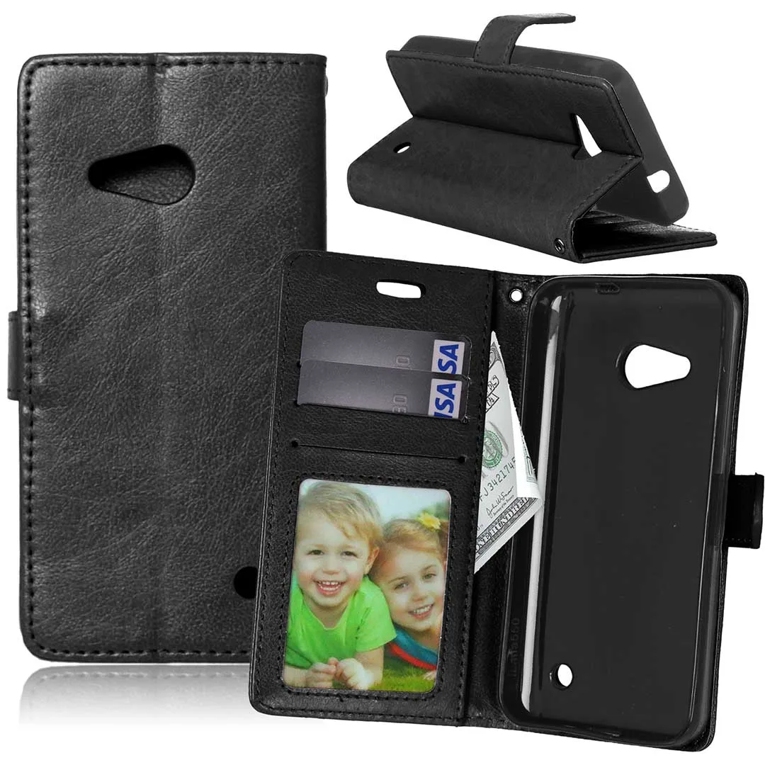 Флип для Nokia Lumia550 RM 1127 1128 RM1127 чехол microsoft Lumia 550 телефона кожаный 4 7 дюймов
