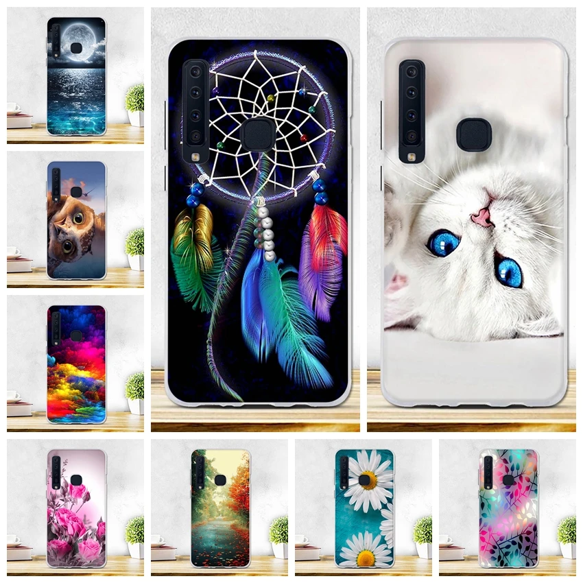 Case For Samsung Galaxy A9 2018 A920F Cover Soft Silicon TPU Back Shell Fundas A9S A9200 Coque Phone | Мобильные телефоны и