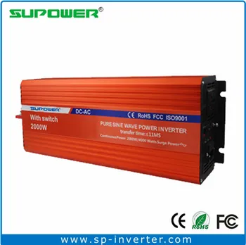 

FC RoHS approval 2000w off grid Solar Power Inverter with bypass