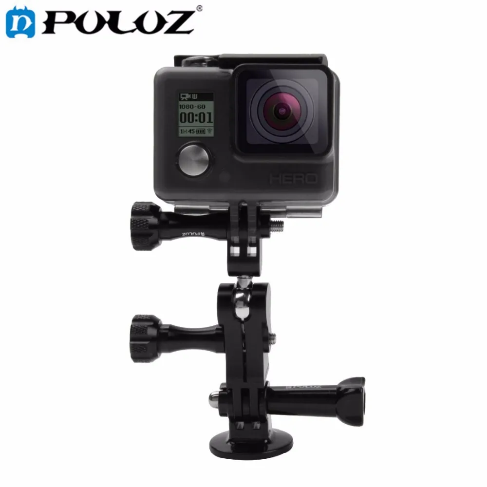 PULUZ For GoPro Accessories CNC Aluminum Ball Joint Set Mount Adapter