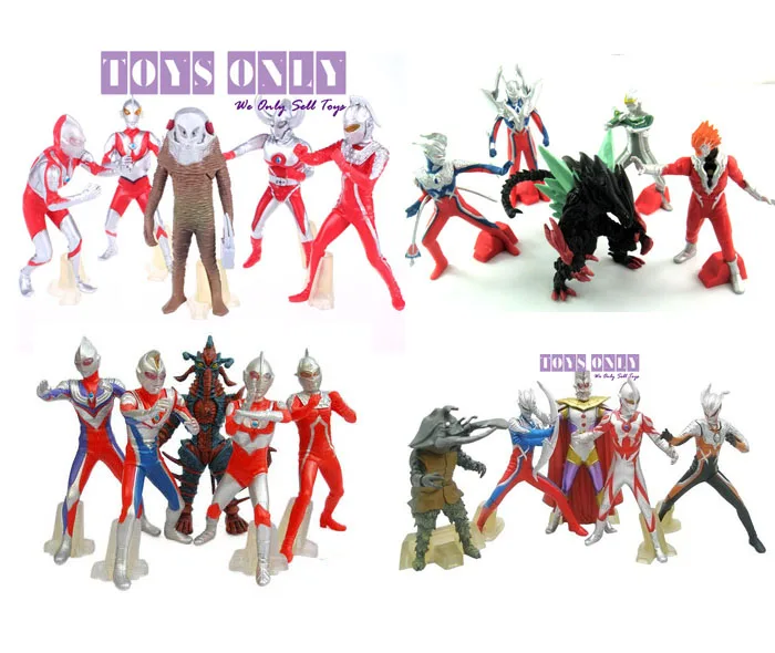 Buy Free Shipping 20pcs PVC 11cm(4.3") Ultraman action