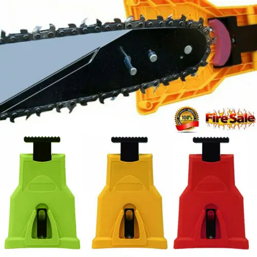 

Chainsaw Teeth Sharpener Sharpens Portable Durable Easy File PowerSharp Bar-Mount Fast Grinding Chainsaw Chain Sharpener Tool