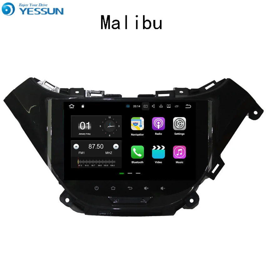 

YESSUN For Chevrolet Malibu 2014~2015 Car Navigation GPS Android Audio Video HD Touch Screen Stereo Multimedia Player No CD DVD