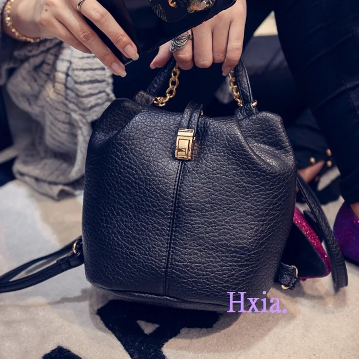 

Yuhua 2019 new fashion woman handbags, trend korean version messenger bag, simple women bucket bag, casual shoulder bags.