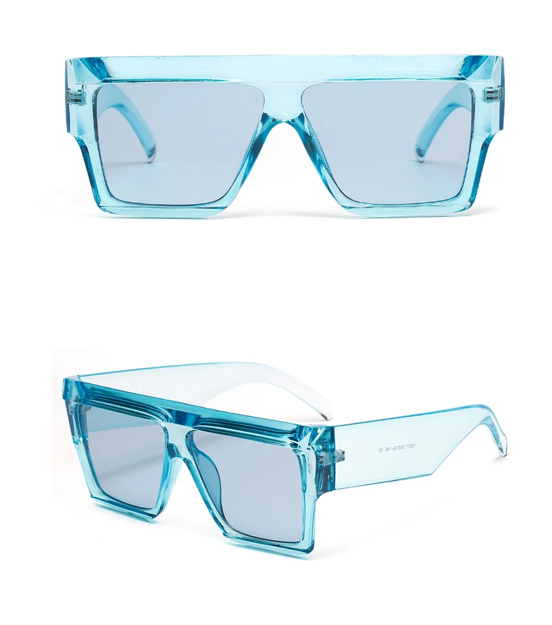 Kachawoo негабаритных прямоугольных солнцезащитных очков для женщин квадратная Толстая оправа Модные солнцезащитные очки для мужчин летние аксессуары