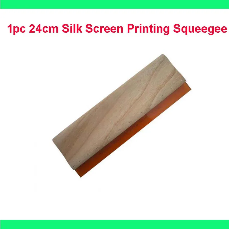 

1pc 24cm Silk Screen Printing Squeegee Ink Scaper Tools MaterialsFilm