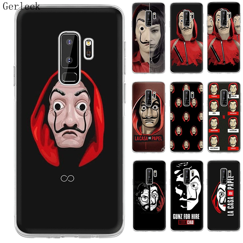 Чехол для телефона Desxz La Casa De Papel Samsung Galaxy A5 A6 A7 A8 A9 J3 J5 J7 Защитная крышка | Мобильные