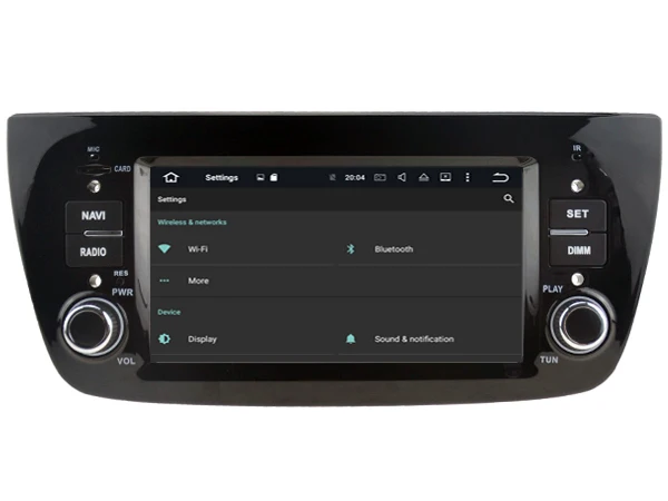 Discount 4G RAM Octa(8)-Core Android 8.0 CAR DVD player FOR DECKLESS FIAT DOBLO car audio gps stereo head unit Multimedia navigation 7