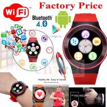 New HYC S99 Android 5 1 Smart Watch MTK6580 Quad Core Support Google Voice GPS Map