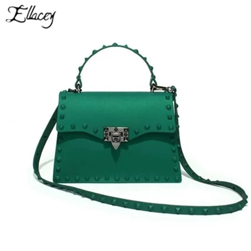 

New Women Messenger Bags Luxury Handbags Women Bags Designer Jelly Bag Fashion Shoulder Bag Females PU Leather Handbags