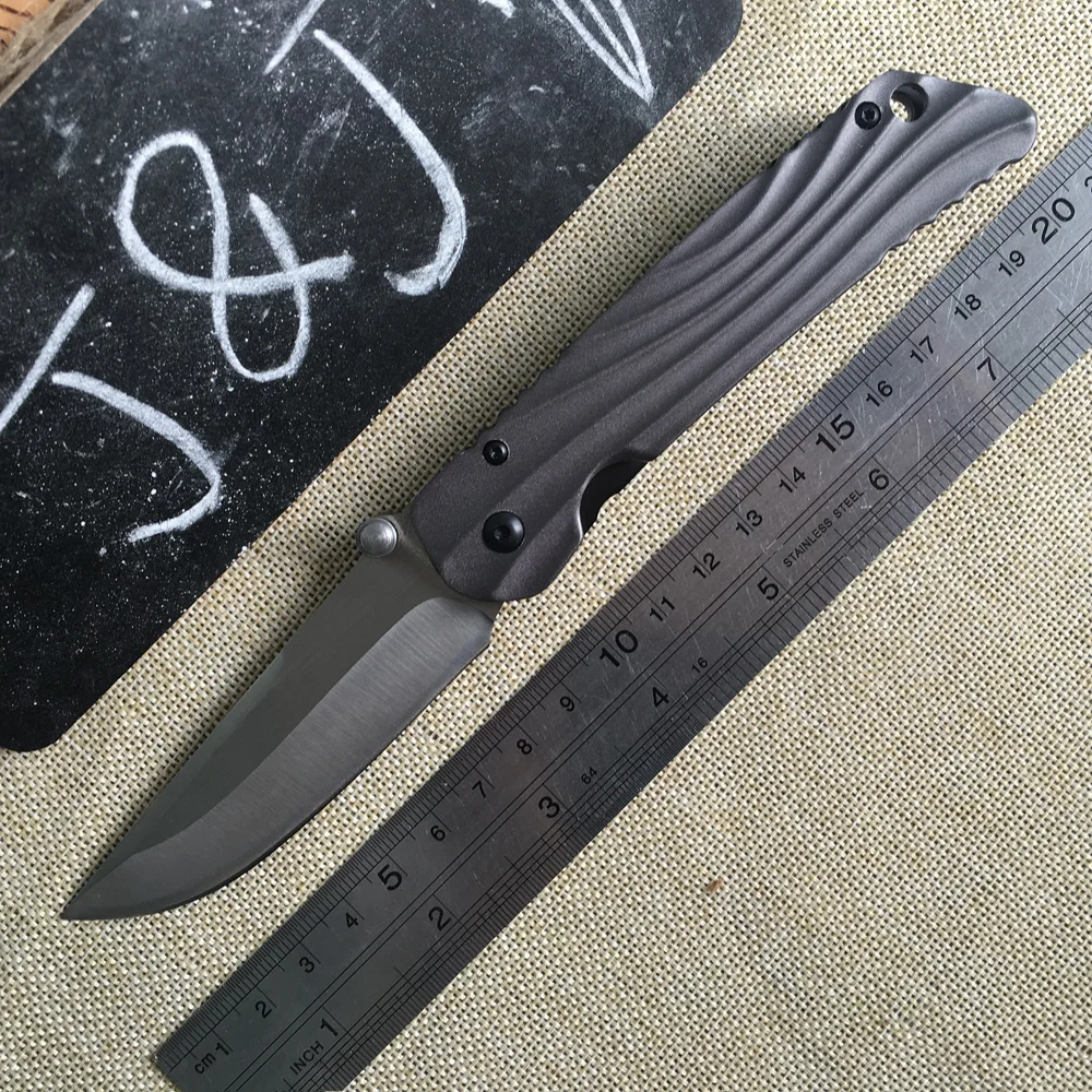 J&J Japanese knife Aluminum Handle 9Cr18Mov Blade Tactical Folding