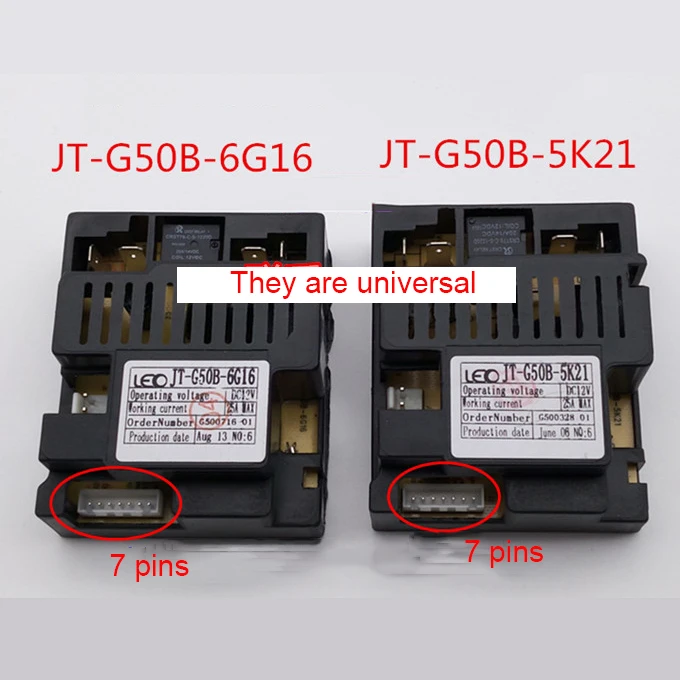 JT G50B C10 G50R 6G16 Детский электромобиль 2 4G 7 контактов Bluetooth приемник RC автомобилей