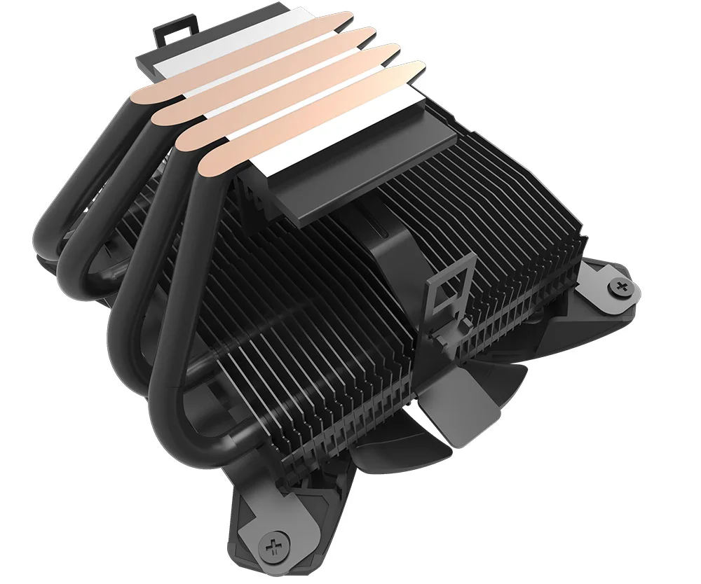 Aigo Talon без рамки х форма RGB светодиодный кулер для процессора радиатор для ПК с 4 тепловыми трубками Радиатор Вентилятор охлаждения компьютера процессор воздушный кулер