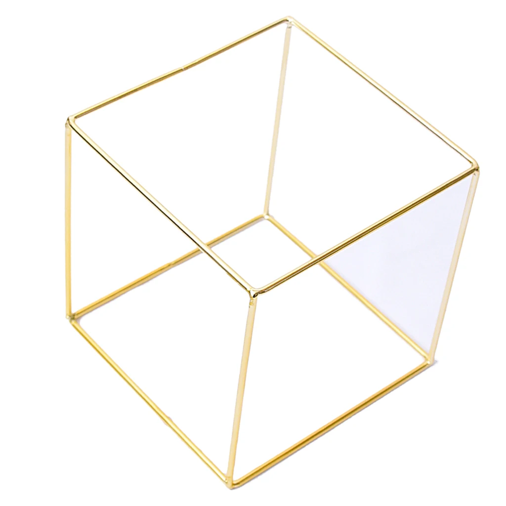 Hollow Design Iron Frame Geometric Showcase Earrings Hanger Display Organizer Large and Small Frame