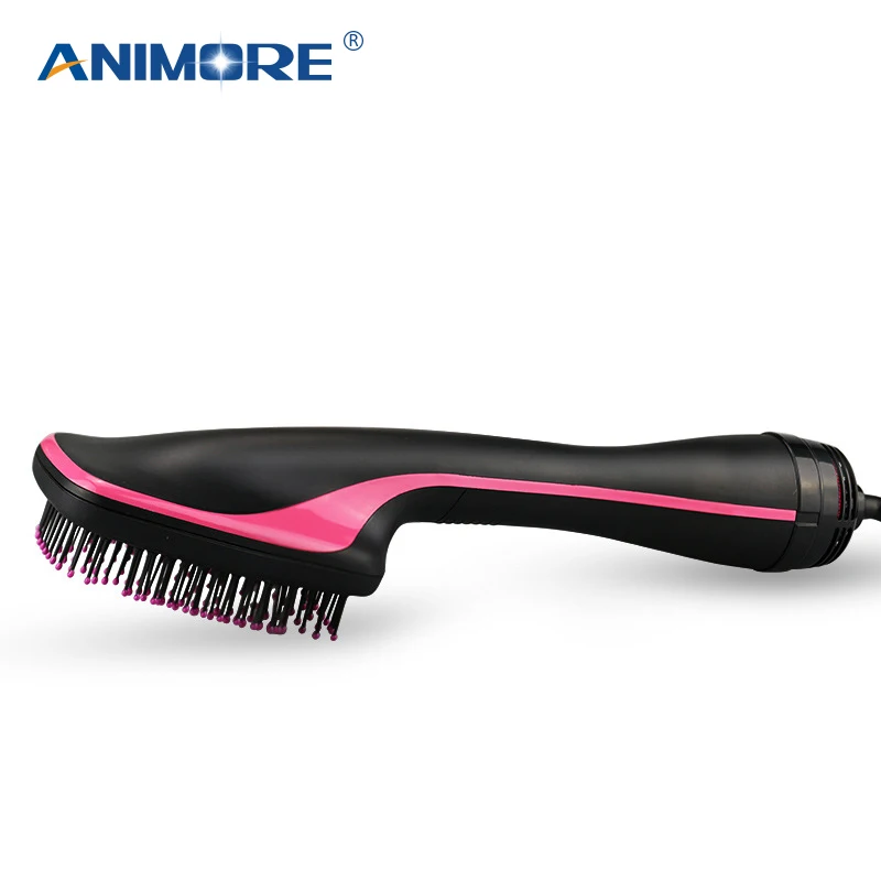 ANIMORE Professional волосы кудри расческа Multi функция электрический фен для волос