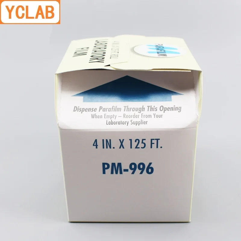 YCLAB BEMIS Parafilm 4 дюйма * 125 футов 10 16 см 3810 рулон лабораторной пленки PM 996|Мензурка| |