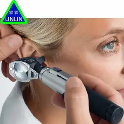 LINLIN Otoscopio набор для диагностики уход за ушами карманный портативный светодиодный отоскоп высококлассный инструмент обнаружения Eartorch Уход