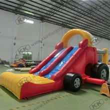 Надувная Автомобильная горка детская надувная горка мини надувной батут сделано в KK