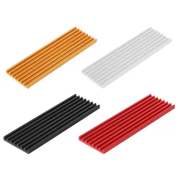 

1Set Aluminum Cooling Heatsink Thermal Pad Cooler For NVME M.2 NGFF 2280 PCI-E SSD Solid State Hard Drive Disk Upgraded Version