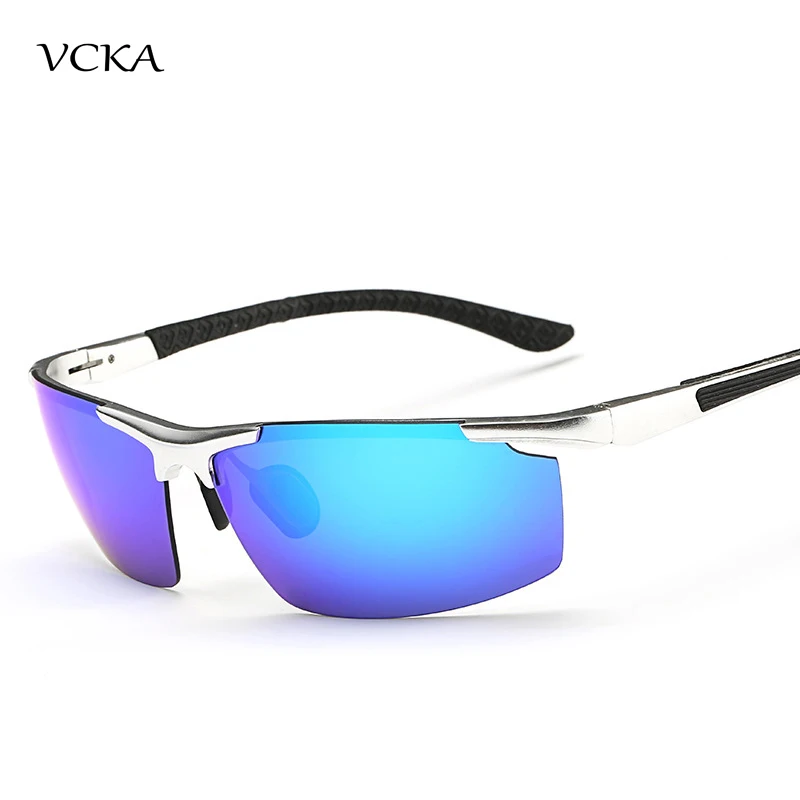 VCKA Men Polarized Sunglasses Men Outdoor Sport Sun Glasses For Driving Fishing Golfing Gafas De Sol