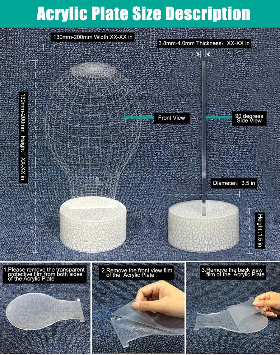 acrylic lamp 