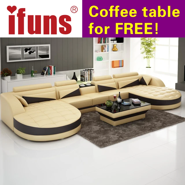 Ifuns estilo europeo muebles de sala, muebles modernos sofás