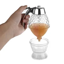 Бутылка для выдавливания, банка для меда, контейнер для пчел, диспенсер для капель, чайник, горшок для хранения, подставка, держатель для сока, сиропа, чашка, кухонные аксессуары