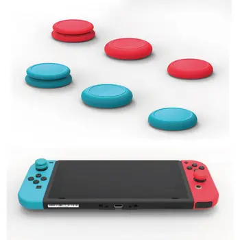 

Cool For Joy Con Silicone Joystick Thumb Stick Grip Cover Case Caps For Switch Controller Protector Switch Thumb Stick Grip Set