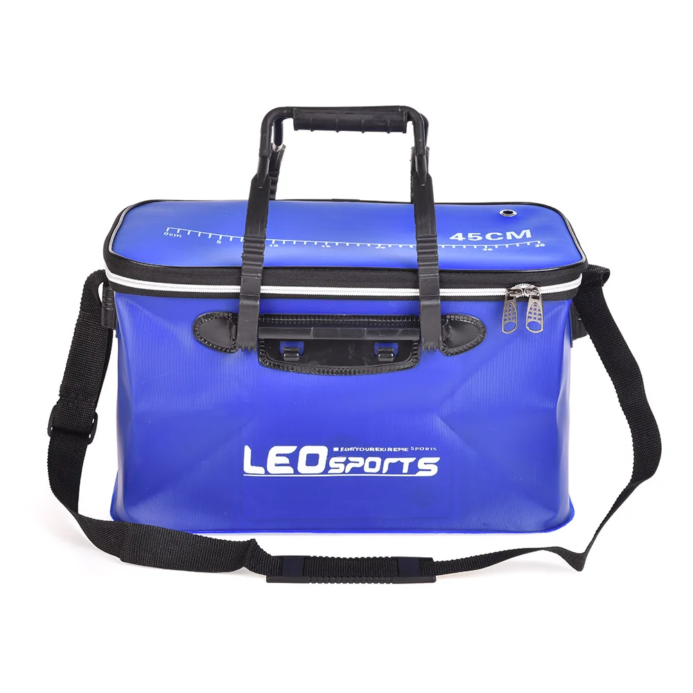 

40cm/45cm Outdoor Folding EVA Bucket Fishing Bag Box Fishing Tackle Box Case Portable Camping Hiking Bucket with Handle