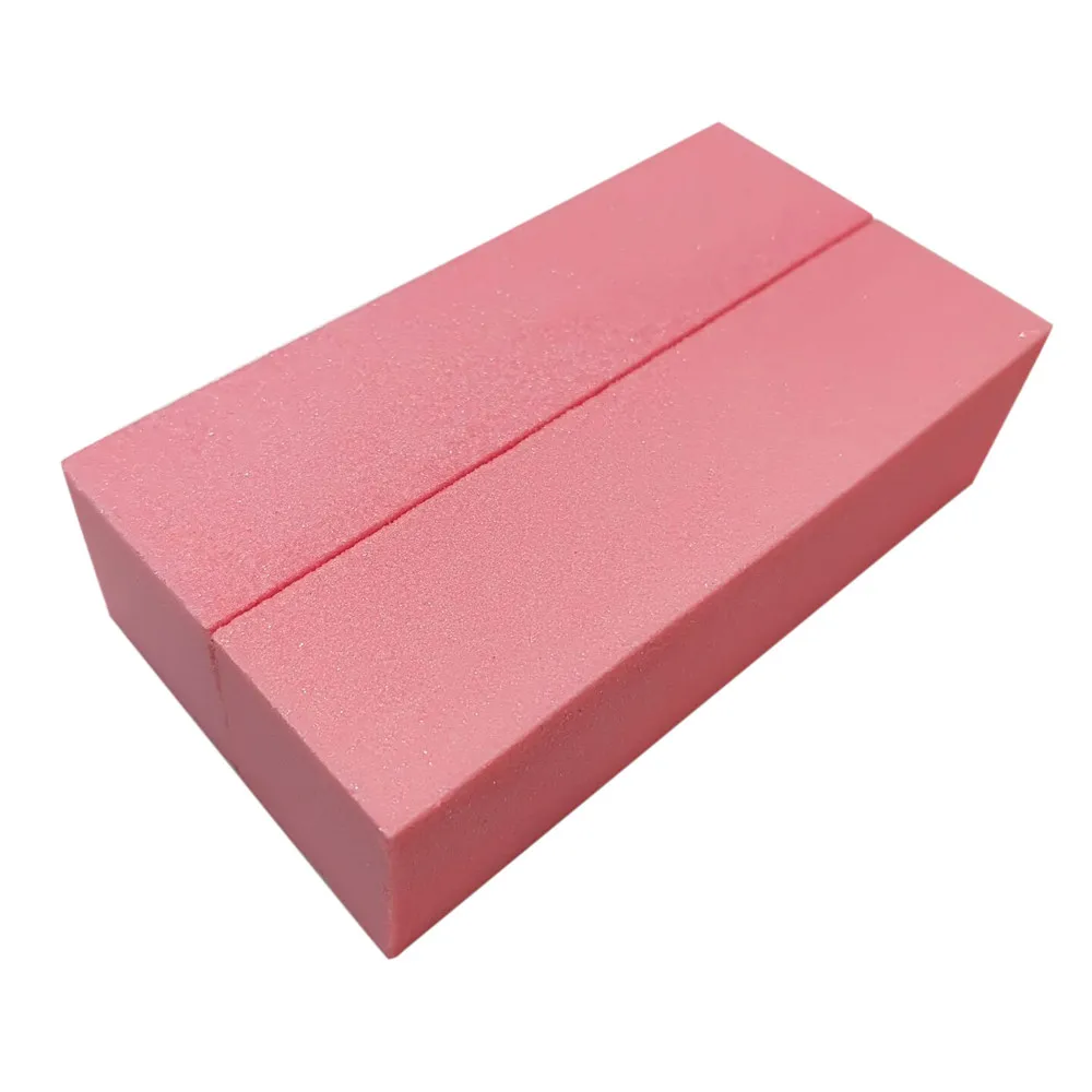 

5Pcs Pink Form Nail File Buffers File For UV Gel White Buffer Block Polish Manicure Pedicure Sanding Nail Art Tool maquiagem L58