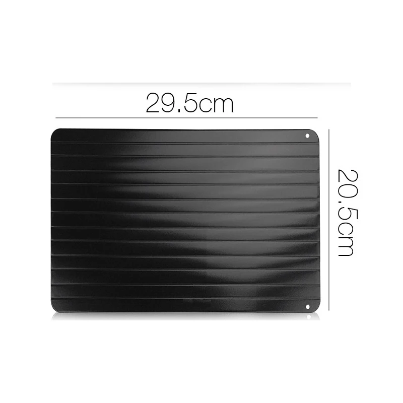 Fast Defrosting Tray Magic Metal Plate Defrosting Tray Safe Fast Thawing Frozen Meat Defrost Kitchen Tool