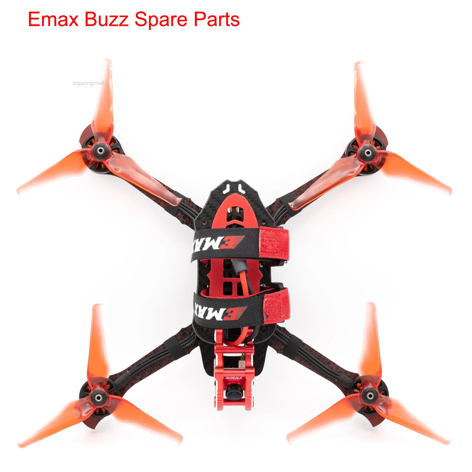 

Emax Buzz 245mm/5-Inch Spare Parts Top Bottom Middle Plate Battery and Landing Pad Camera Mount Screws