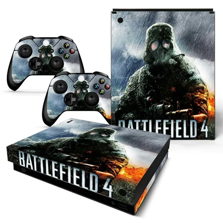 Battlefield индивидуальный Дизайн Наклейка для Xbox One X игры Интимные аксессуары кожи Наклейки всего тела