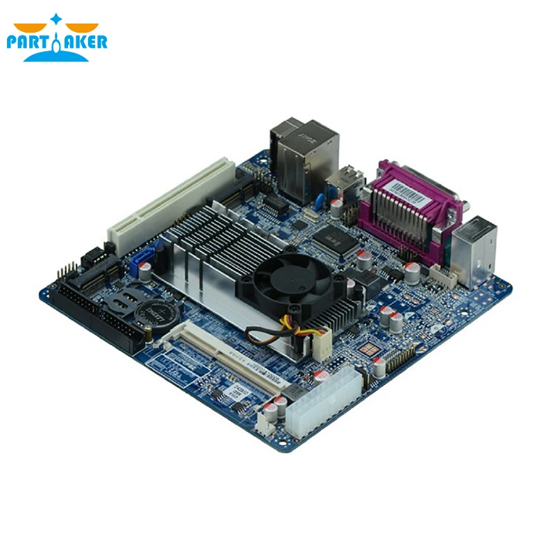 Cheap industrial embedded motherboard ITX_M58_A42 support Intel D425/1.66GHz single core CPU with 8*USB/2*COM /1*VGA