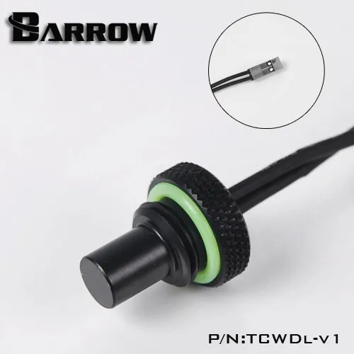 Барроу TCWD V1/TCWDL V1 10K температура воды стоп запайки G1/4 водяного охлаждения вилки