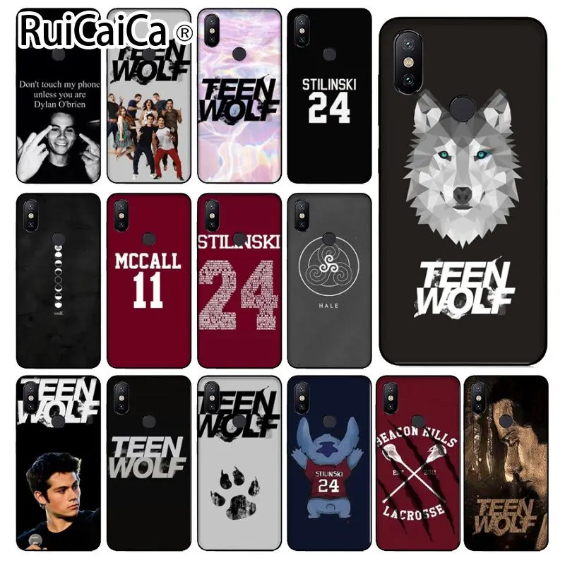Чехол для телефона Ruicaica TEEN WOLF Teen Wolf новинка чехол Fundas Xiaomi mi 8 SE 6 Note 3 X 2 S | Мобильные