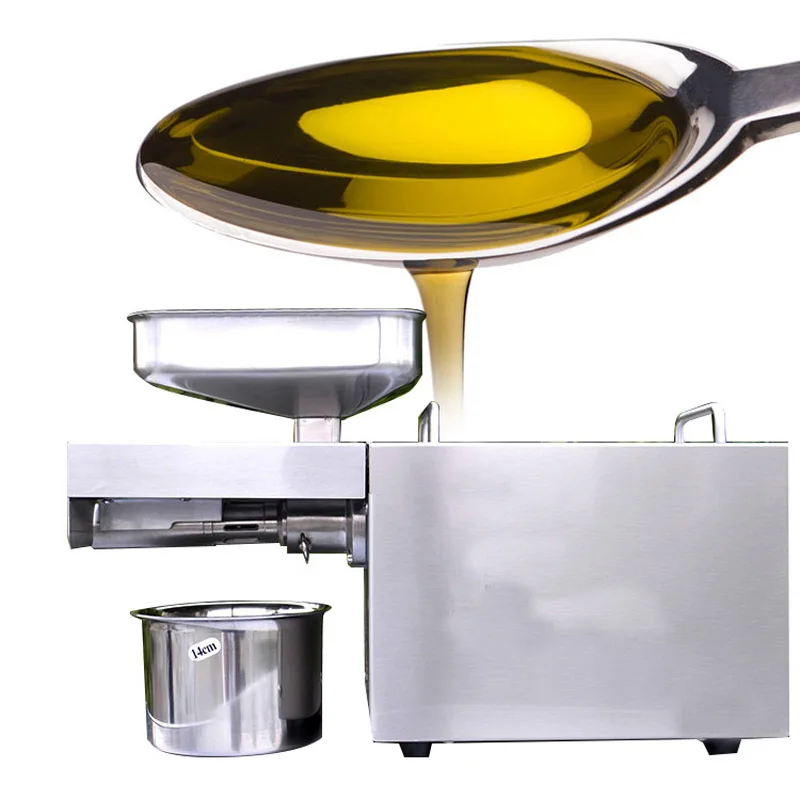 Automatic Small Oil Press Machine Stainless Steel Cold Hot press