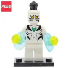 POGO White Tiger Super Heroes Building Block Toys Set Brick Collection Single Sale Classic Kids House
