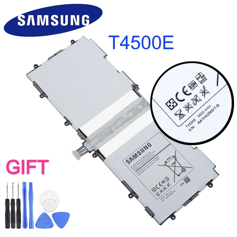 T4500E 6800mAh Samsung Original Replacement Battery For Samsung GALAXY Tab 3  P5210 P5200 P5220 Genuine Tablet Battery|Mobile Phone Batteries| -  AliExpress