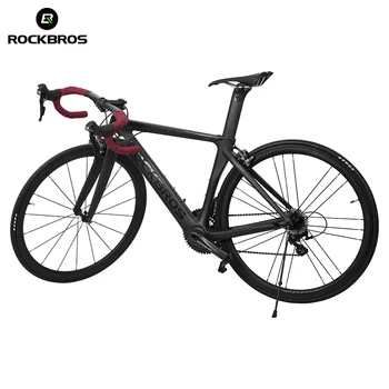 

ROCKBROS MTB Road Adjustable Bicycle Kickstand Carbon Parking Racks Mountain Antiskid Stand Foot Support Bicycle Accessories