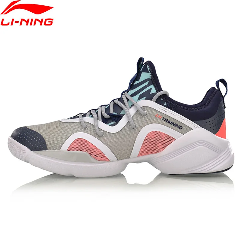 

Li-Ning Women Amazing Dancer Flexible Training Shoes Hit Color Light Breathable Fitness Sneakers LI NING Sports Shoes AFHM038