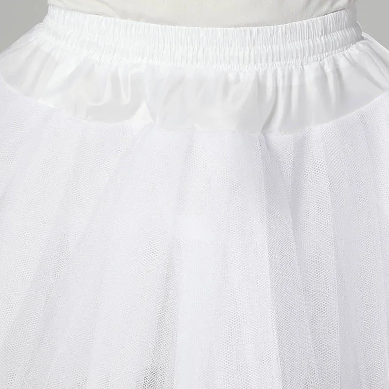 Дешевая короткая Нижняя юбка белая юбка-пачка свадебное платье 3 слоя подъюбник для свадебного платья женские свадебные аксессуары 12017