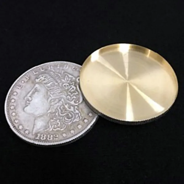 Expanded Shell +2 Palming Coins Magic Set Coin Appearing Tricks Coin