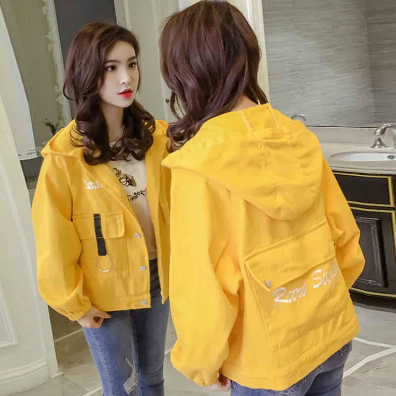 2019 spring autumn coat women Korean tide Embroidery simplicity loose Harajuku wild student short paragraph denim jacket female 2019 spring autumn coat women Korean tide Embroidery simplicity loose Harajuku wild student short paragraph denim jacket female